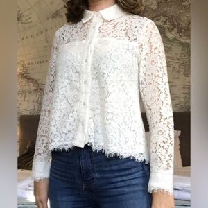 Cupcakes & Cashmere Lace rosella Blouse